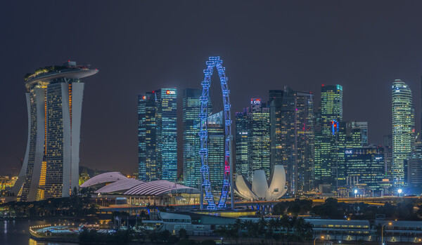 싱가포르 야경./사진 = 싱가포르관광청