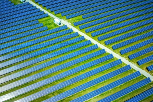 삼성물산은 미국 신재생에너지 법인 삼성C&T 리뉴어블스가 대규모 태양광 프로젝트를 매각했다고 밝혔다. 삼성물산이 캐나다 온타리오주에 조성한 태양광 발전소 전경./ 사진 = 삼성물산