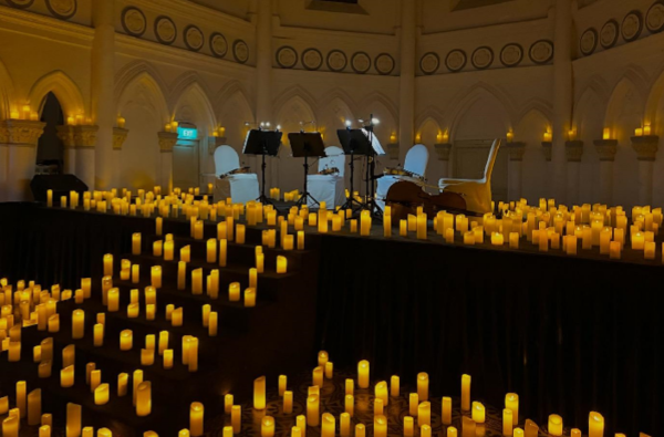 차임스에서 열리는 캔들라이트(Candle Light) 콘서트의 모습 ./ 사진=육예은
