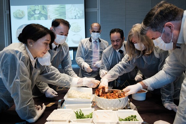 지난 21일 시그니엘 서울에서 열린 김치의 날 행사 현장./ 사진 = 롯데호텔앤리조트